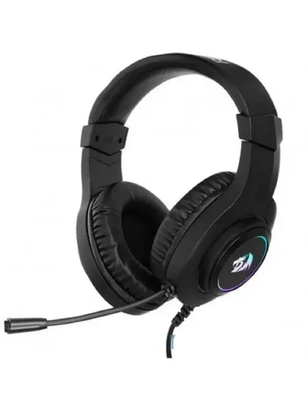 DEFENDER Наушники проводные накладные Hylas RGB,USB+3.5мм,черный