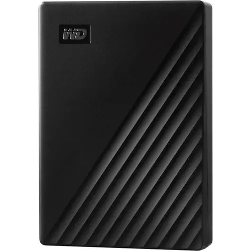 Western Digital 5 ТБ Внешний жесткий диск (WDBPKJ0050BBK-WESN), Пластик, черный