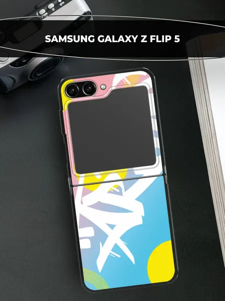 Samsung Чехол на Galaxy Z Flip 5 граффити