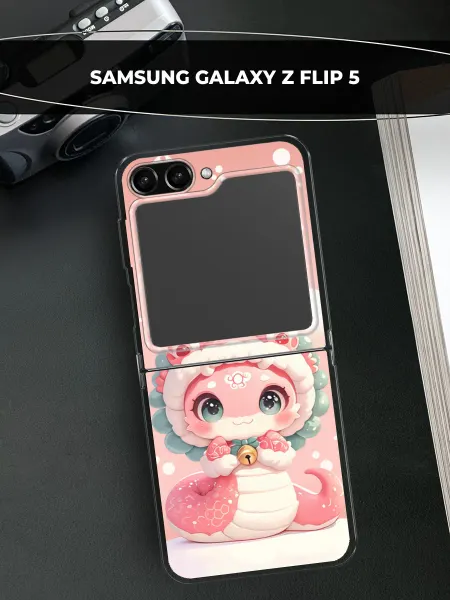 Samsung Чехол на Galaxy Z Flip 5 с драконом