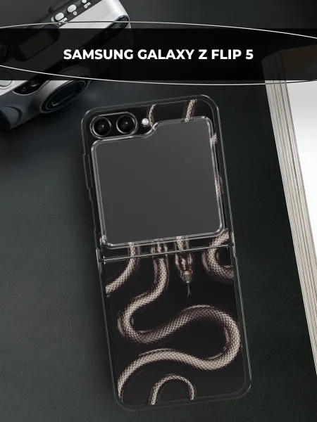 Samsung Чехол на Galaxy Z Flip 5 змея