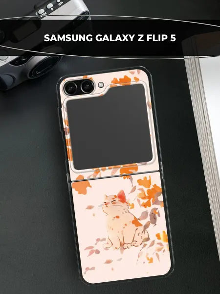Samsung Чехол на Galaxy Z Flip 5 осенний