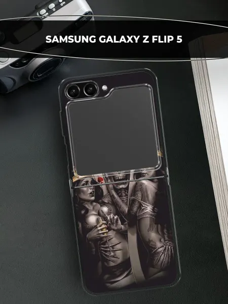 Samsung Чехол на Galaxy Z Flip 5 скелет