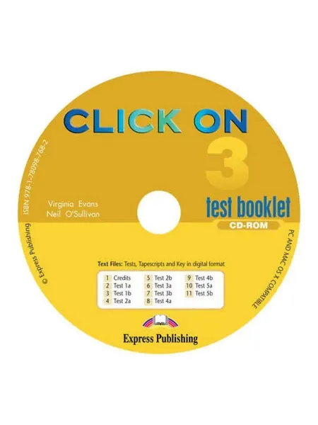 Express Publishing Click On 3 Test Booklet CD-ROM