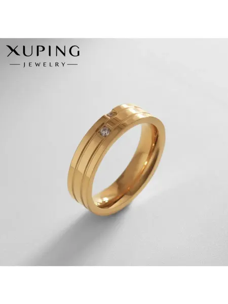 Xuping Кольцо донна, цвет белый в золоте, размер 19