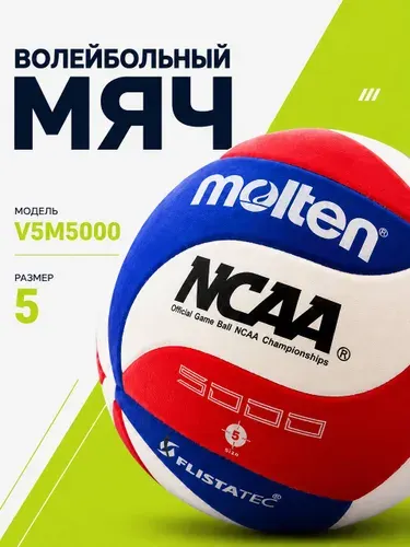 Волейбольный мяч Molten V5M5000, размер 5, профессиональный
