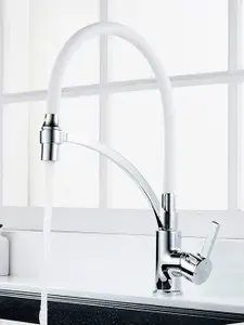 LEDEME Смеситель для кухни с гибким изливом шлангом и душем L4499-3