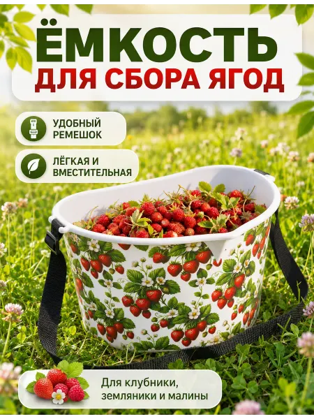 SABURG Плодосъемник емкость для сбора ягод
