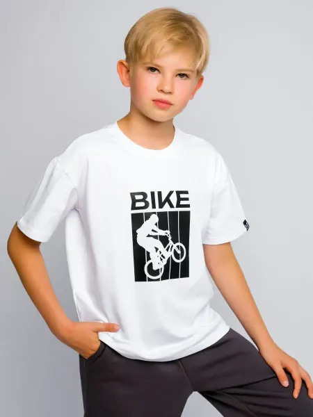 M1 WEAR Футболка оверсайз с принтом на подарок