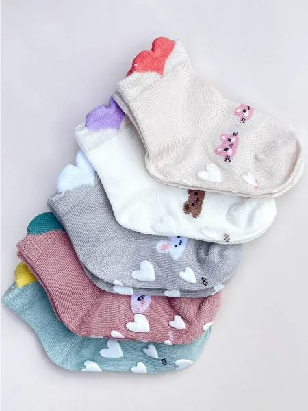 Baby lab Антискользящие носки со стопперами для малышей
