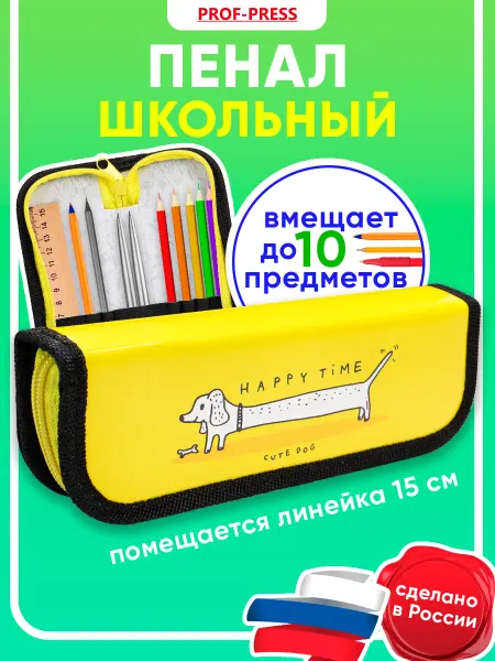 TM Profit Пенал школьный для девочки и для мальчика