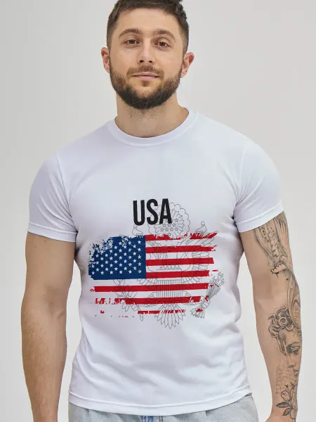 Филя Футболка флаг США