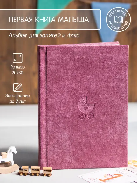 Glorybook Фотоальбом для новорожденных подарочный