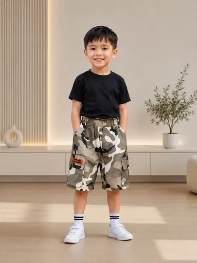 Летние шорты для мальчиков До 5-8 лет