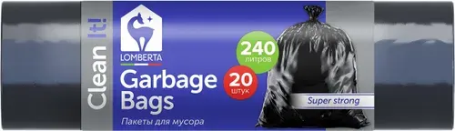 Пакет для мусора LOMBERTA 90x130см, 240л