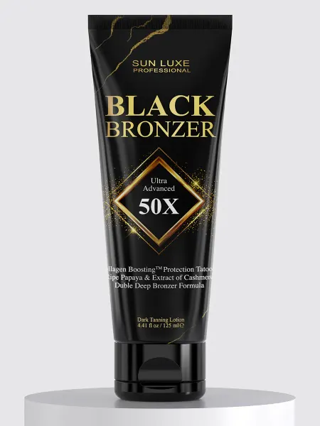 Sun Luxe Professional Крем для загара в солярии с бронзатором Black Bronzer 50х