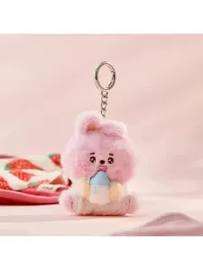 Пушистые игрушки-брелки KPOP BTS BT21