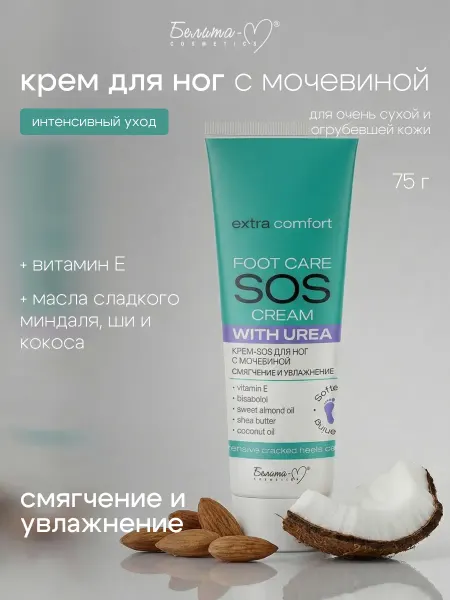 Белита-М SOS- Крем для ног с мочевиной Extra Comfort