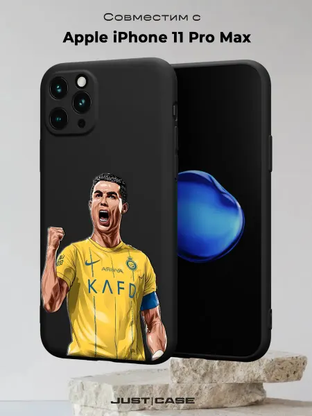 Принт-бутик Чехол на iPhone 11 Pro Max с принтом Криштиану Роналду