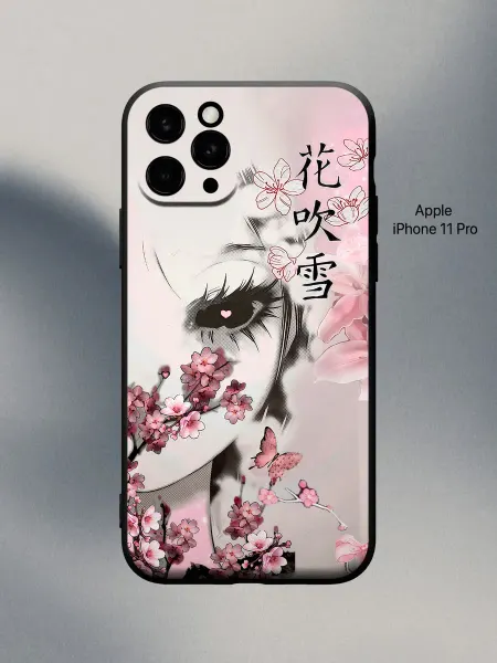 PANCASE Чехол на iPhone 11 Pro с сакурой