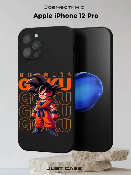 Принт-бутик Чехол на iPhone 12 Pro с принтом Son Goku