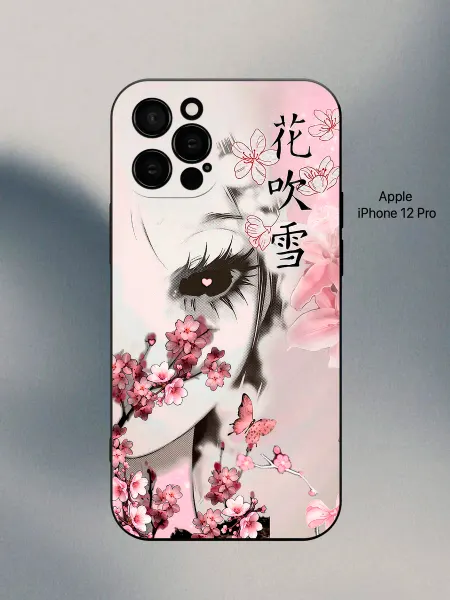 PANCASE Чехол на iPhone 12 Pro с сакурой