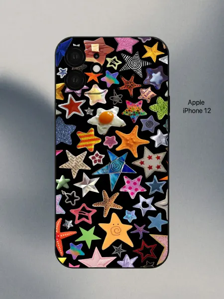 PANCASE Чехол на iPhone 12 звездочки