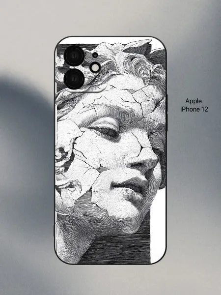 PANCASE Чехол на iPhone 12 искусство