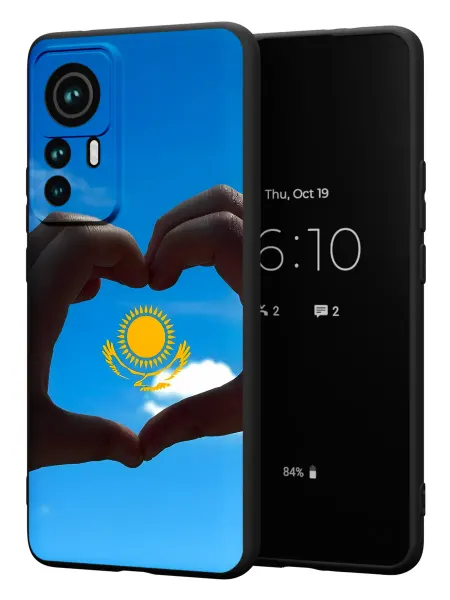 PBl store Чехол на Xiaomi 12T 12T Pro с принтом love Казахстан