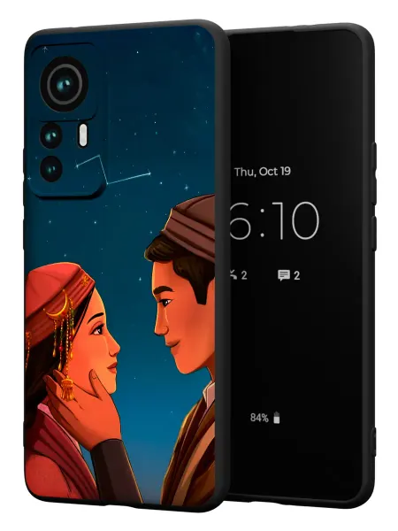 PBl store Чехол на Xiaomi 12T 12T Pro с принтом Казахи