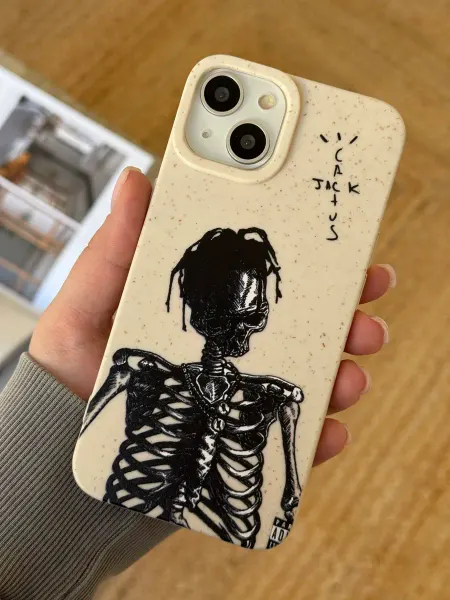CaseLove Чехол на iPhone 13 Скелет