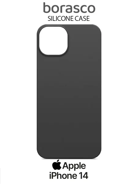 BORASCO Чехол Apple iPhone 14 Silicone Case
