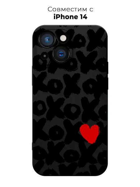 PANCASE Чехол на Apple iPhone 14 с принтом ХОХО