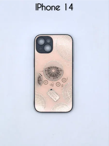 SALMAN COVERS Чехол на iphone 14 глянцевый стразы