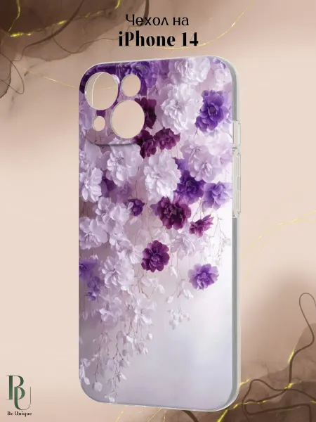 Be Unique Чехол на iPhone 14 Цветочки