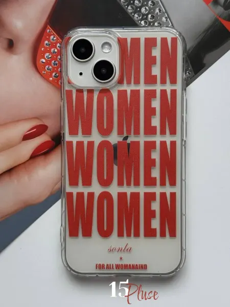 Case LAB. Чехол для iPhone 15 Plus силиконовый с принтом