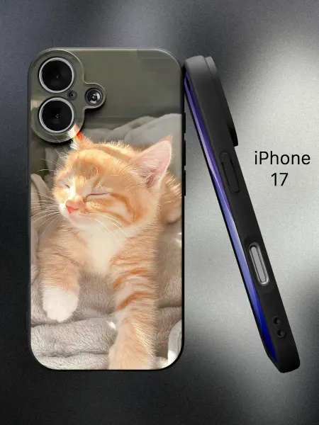 ESSE CASE Чехол на iPhone 17 с котом