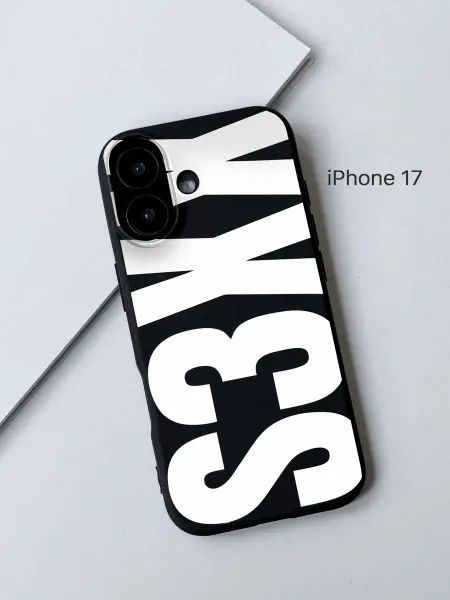 PANCASE Чехол на iPhone 17 надпись y2k