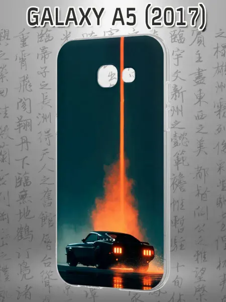 Case Маркет Чехол на Samsung A5 2017 с принтом Ford Mustang