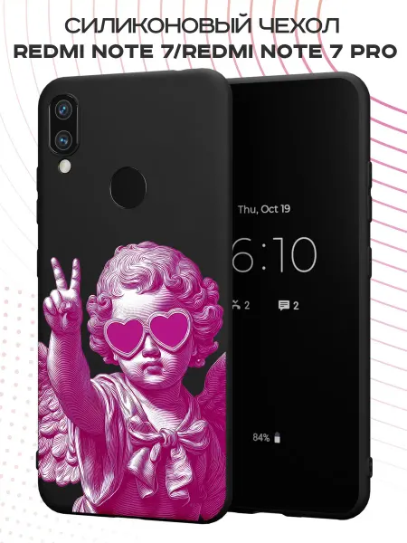 FACTORIA Чехол на Xiaomi Redmi Note 7 с принтом Ангел пинтерест