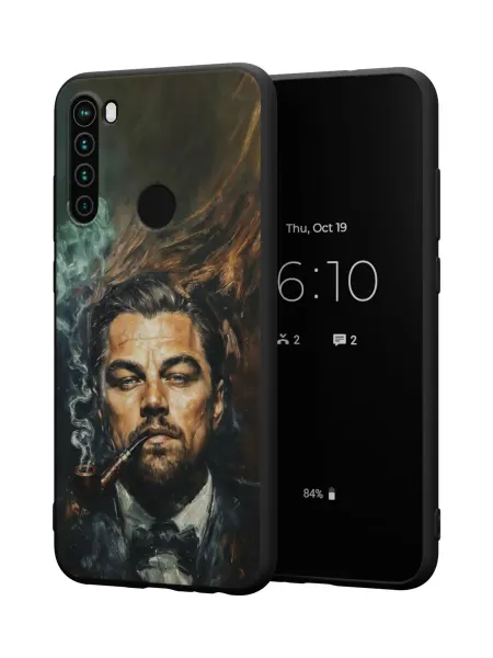 QuestCase Чехол на Xiaomi Redmi Note 8T с принтом DiCaprio