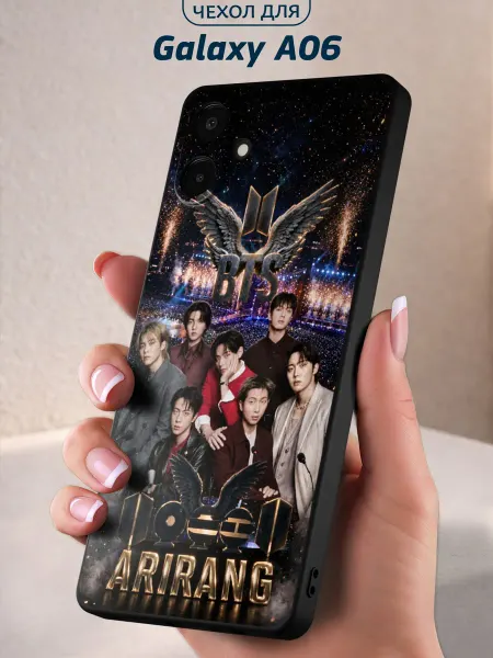 Infinity pick Чехол на Galaxy A06 с принтом BTS Arirang