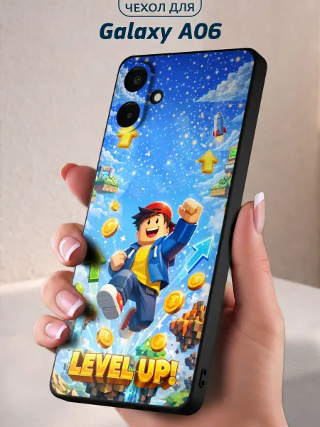 Infinity pick Чехол на Galaxy A06 с принтом Геймер
