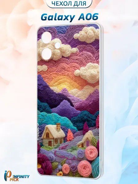 Infinity pick Чехол на Galaxy A06 с принтом Пейзаж