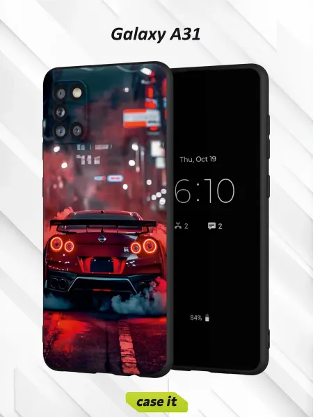 Case it Чехол на Samsung A31с принтом Nissan GT-R