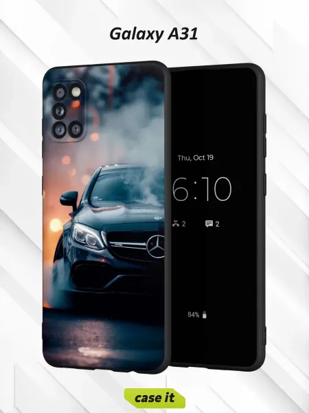 Case it Чехол на Samsung A31с принтом Мерседес