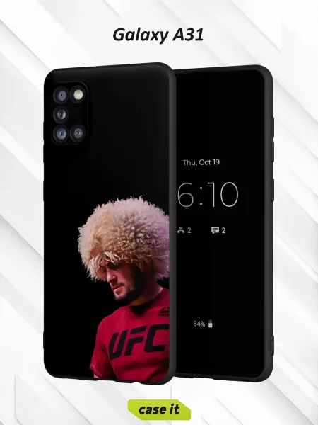Case it Чехол на Samsung A31с принтом Хабиб Нурмагомедов