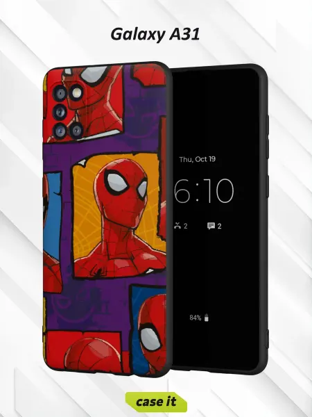Case it Чехол на Samsung A31с принтом Человек паук