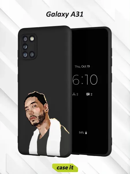 Case it Чехол на Samsung A31с принтом Скриптонит