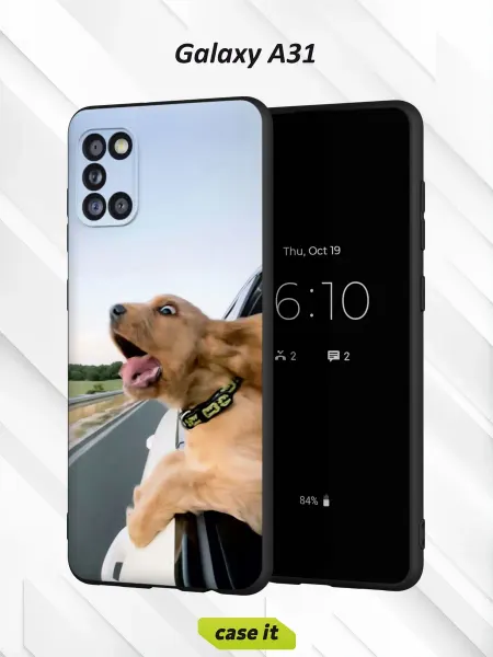 Case it Чехол на Samsung A31с принтом Собачка